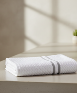 toalha de rosto branca Corttex