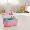 Maleta Veterinária Infantil Doutor Canino Rosa Roma Brinquedos