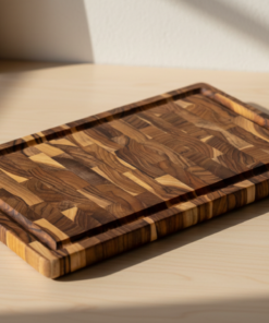 tabua de carne teca invertida