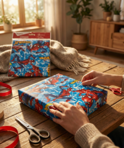 saco presente homem aranha