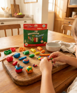 massa de modelar escolar da Leo&Leo