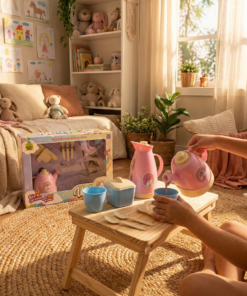 kit hora do cafe brinquedo unicornio