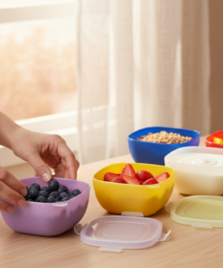 pote plástico 300ml colorido