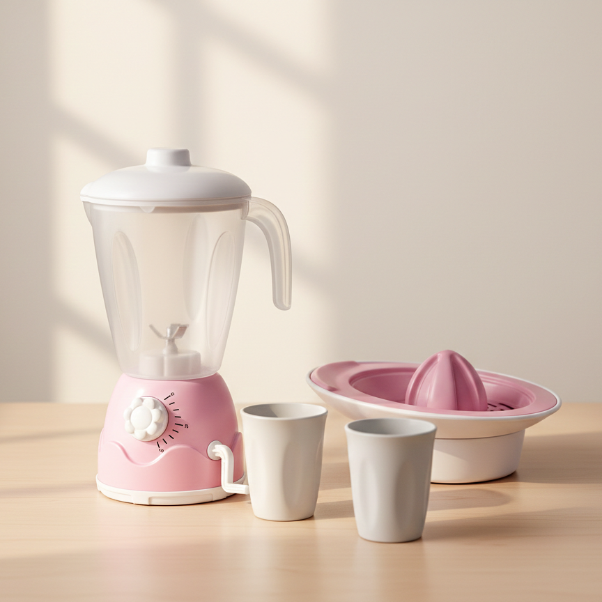 liquidificador de brinquedo New Le Chef Usual Brinquedos
