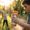 Garrafa Naruto 750ml Laranja Squeeze