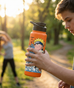 garrafa squeeze Naruto 750ml