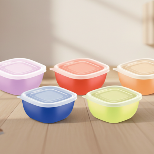 Pote Plástico 300ml Colorido Mix Color Mis