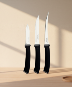 jogo de facas Tramontina 3 peças