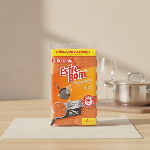 Esponja Anti Risco EsfreBom Delicada Bettanin
