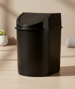 lixeira de canto preta 12 litros