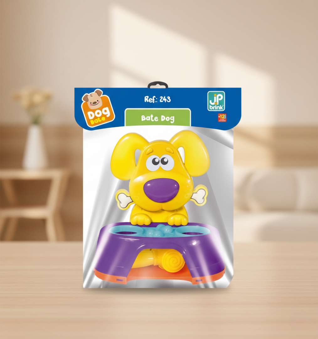 brinquedo bate dog educativo