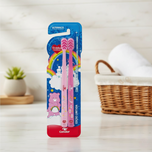 Escova de Dente Infantil Condor Ursinhos Carinhosos Leve 2