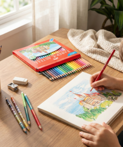lapis de cor 24 cores da Faber-Castell