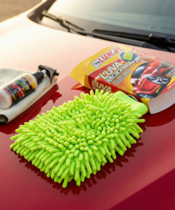 luva de microfibra limpeza Automotiva