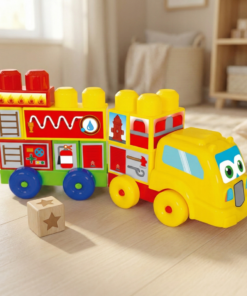 Blocos de montar bombeiro Cotiplás