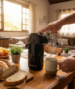 garrafa térmica verona preta