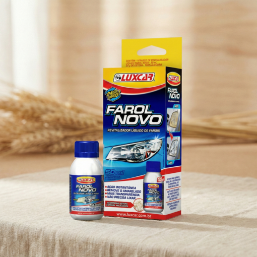Revitalizador Líquido Farol Novo 50ml Luxcar