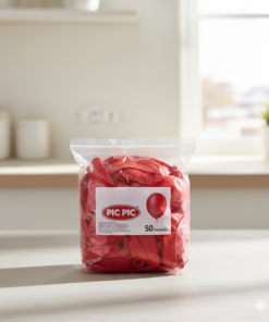 balão vermelho 9 polegadas