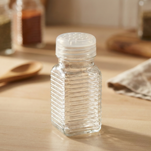 Pote para Temperos de Vidro 80ml Lyor