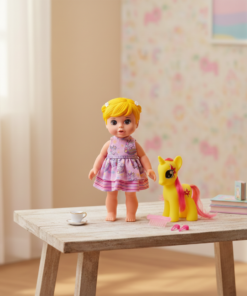 boneca bee hugs unicórnio