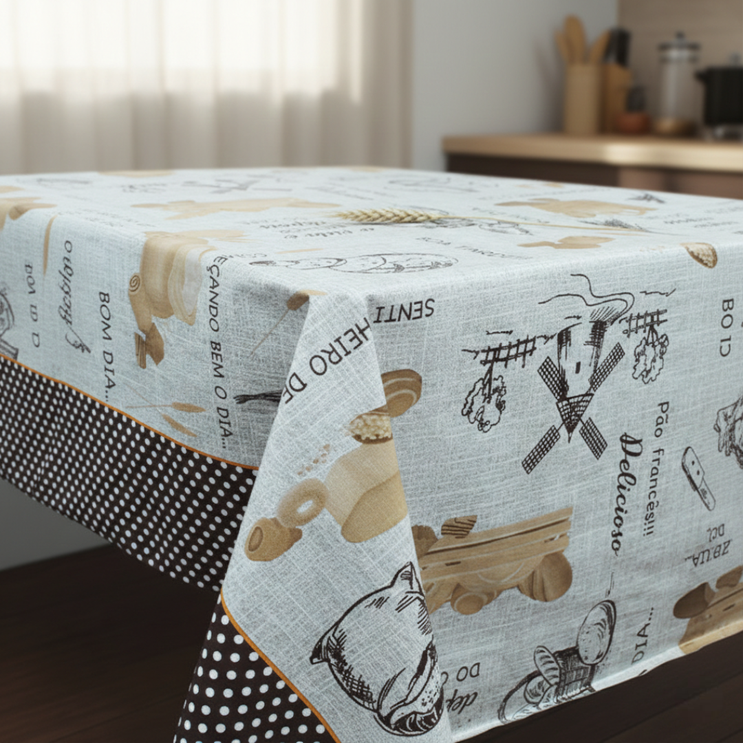 toalha de mesa térmica metro