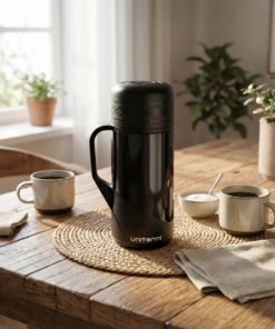 garrafa térmica 1 litro preta