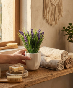 vaso planta artificial grande Decorativo