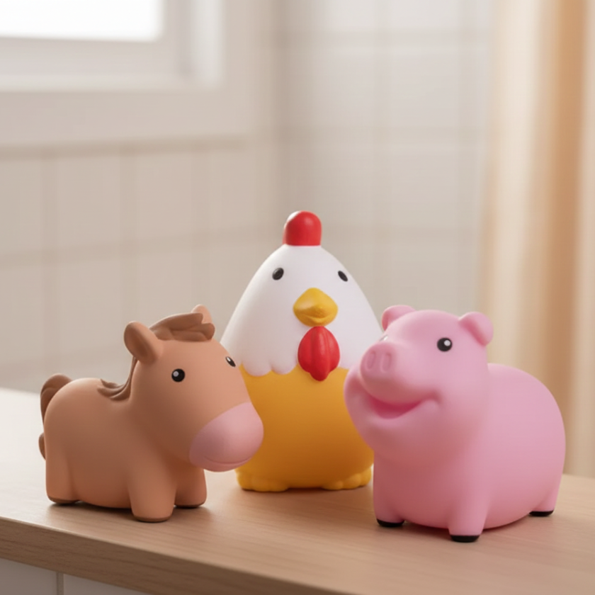 Brinquedo mini fazendinha educativo