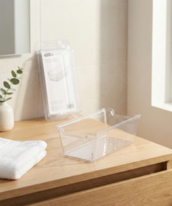 organizador de gaveta acrílico transparente