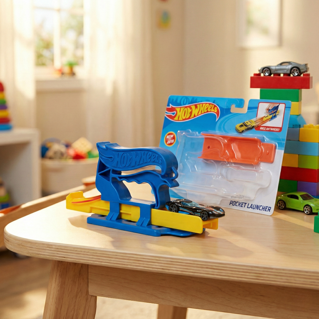 lançador hot wheels básico
