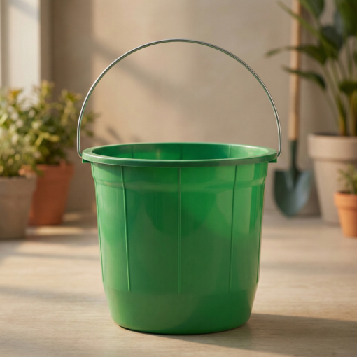 Balde Plástico 8 Litros Coleta Seletiva Preto Arqplast
