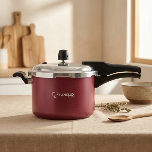 Panela de Pressão 4,5L Fechamento Externo Cereja Panelux