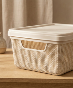 caixa organizadora juta 5 litros