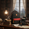 Kit Escolar Harry Potter com Mochila e Estojo - Grátis Canetinhas 24 Cores
