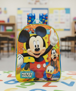 Mochila Escolar Infantil Mickey Mouse Colorida