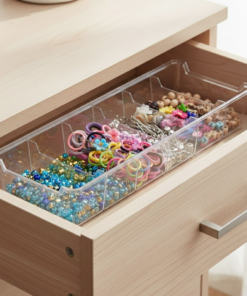 Organizador de Gaveta Divisórias Transparente