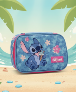 Estojo Stitch Box Disney Organizador Escolar