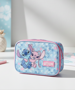 Estojo Stitch Box Disney Organizador Escolar