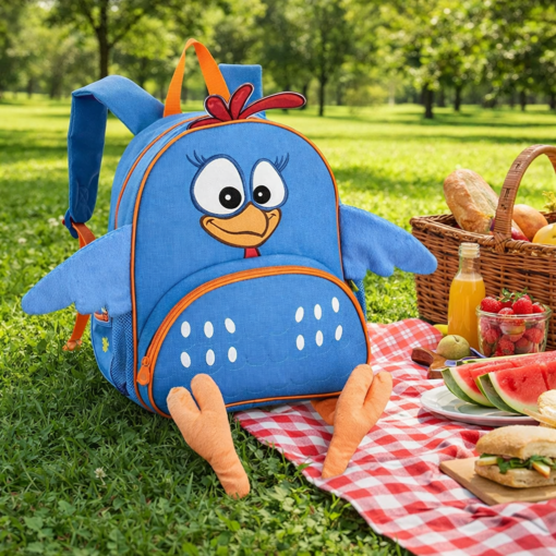 Mochila Galinha Pintadinha Infantil para Escola