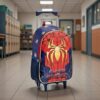Mochila Super Spider Escolar Infantil Escolar com Rodinhas