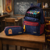 Kit Escolar Harry Potter com Mochila e Estojo - Grátis Canetinhas 24 Cores