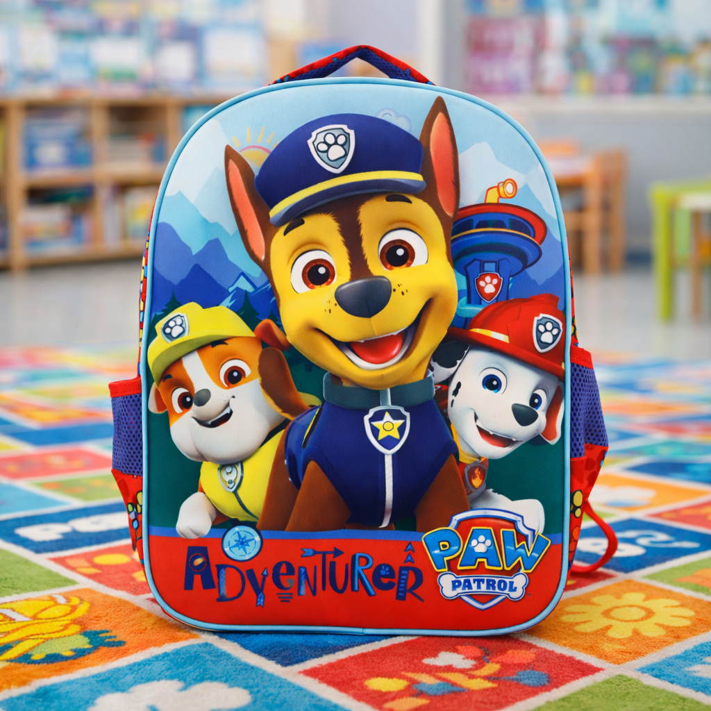 Mochila Infantil Patrulha Canina Para Escola