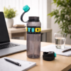 Garrafa Sport 1,5L com Canudo Ideal para Academia e Esporte C3B