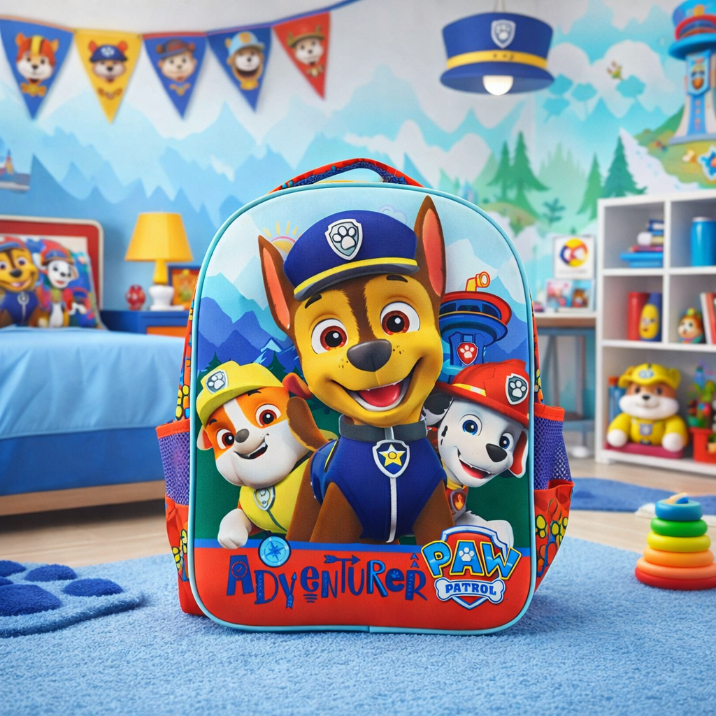 Mochila Infantil Patrulha Canina Para Escola