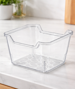 Organizador de Gaveta Pequeno Plástico Transparente Multiuso UZ