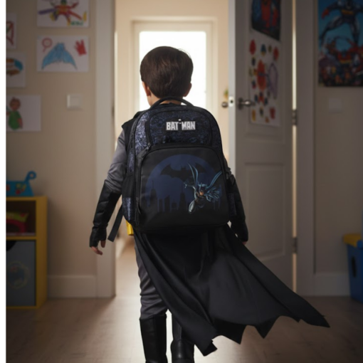 Mochila Escolar Infantil Batman Maxlog