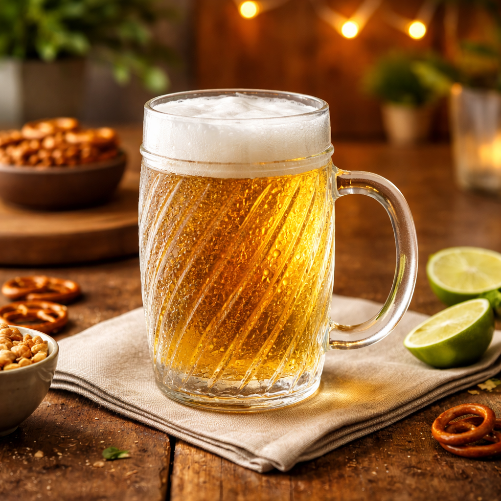 Caneca de Vidro para Chopp Maresias 490ml Allmix