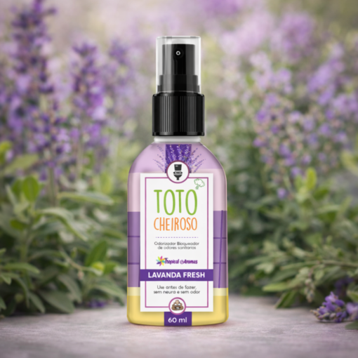 Odorizador Sanitário Bloqueador de Odores Lavanda 60ml