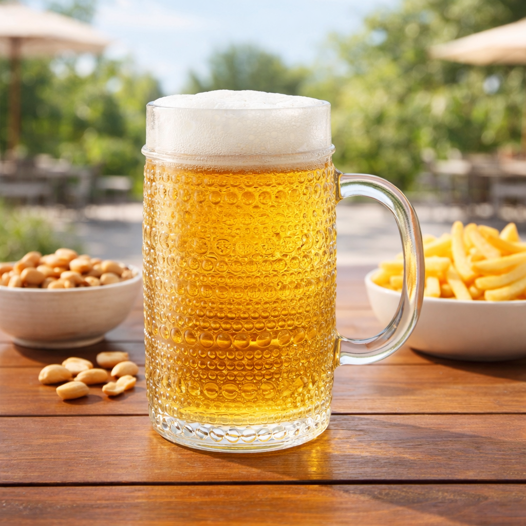 Caneca de Vidro para Chopp Olinda 490ml