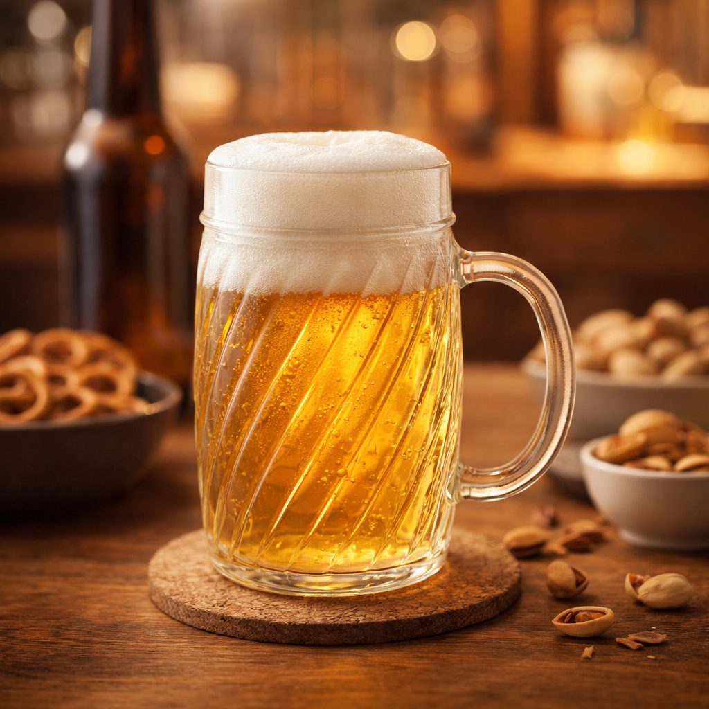 Caneca de Vidro para Chopp Maresias 490ml Allmix